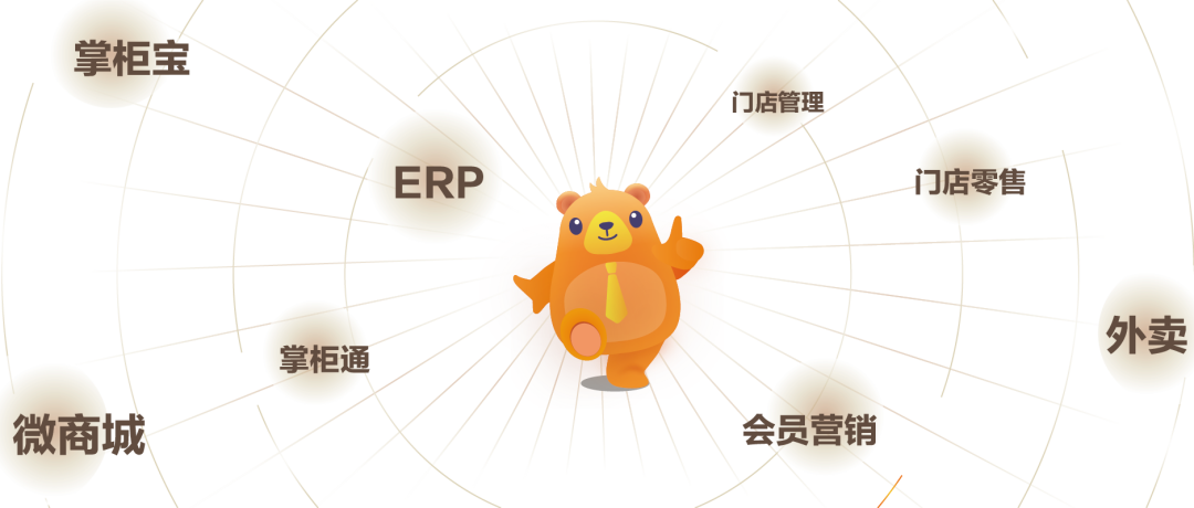 管家婆熊掌柜，管家婆收银系统 门店会员管理系